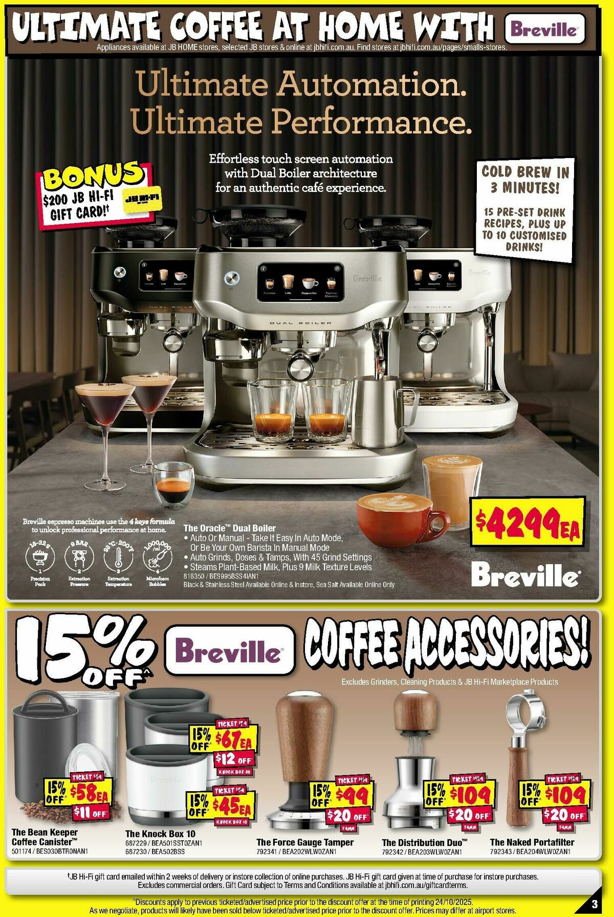 JB Hi-Fi Coffee Catalogues from 6 November