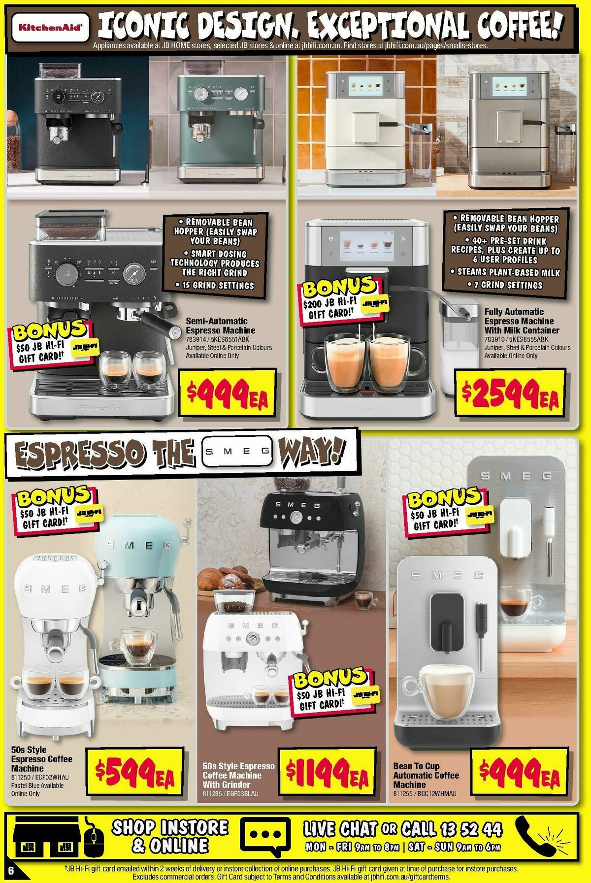 JB Hi-Fi Coffee Catalogues from 6 November