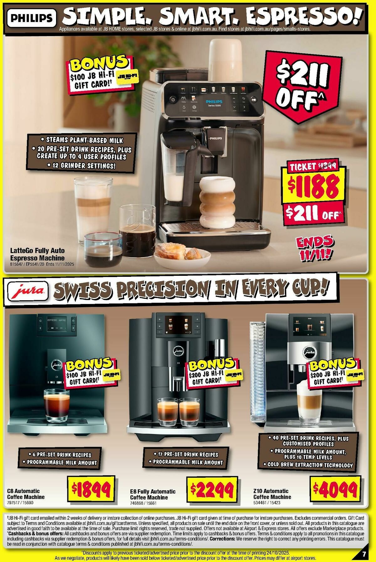 JB Hi-Fi Coffee Catalogues from 6 November
