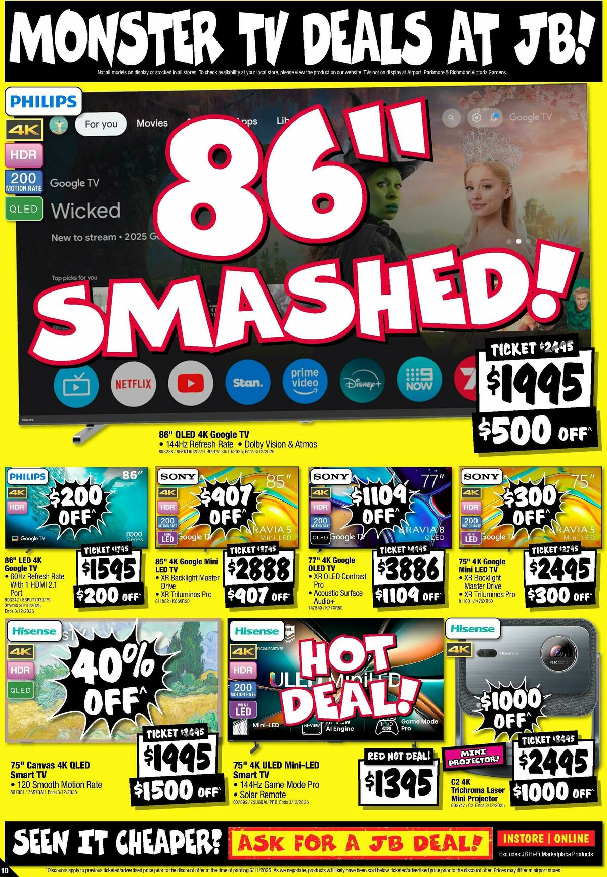 JB Hi-Fi Catalogues from 13 November
