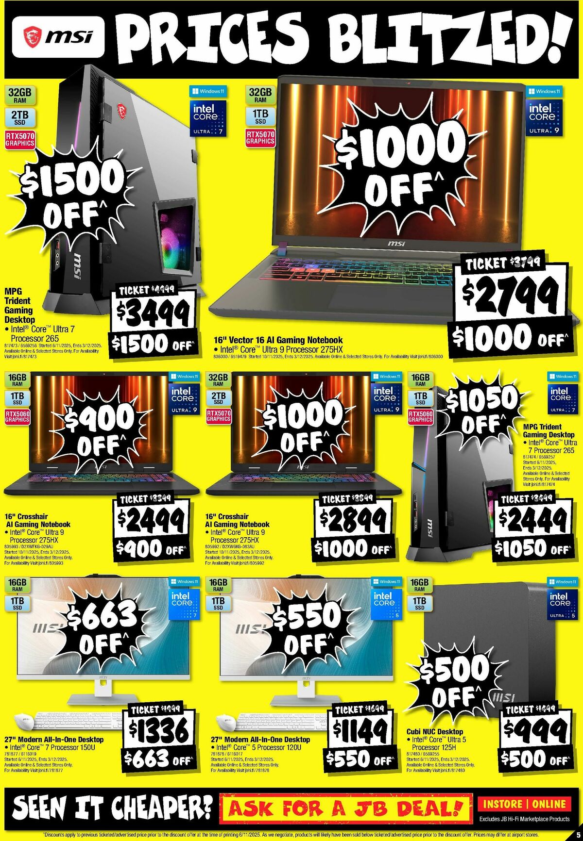 JB Hi-Fi Catalogues from 13 November