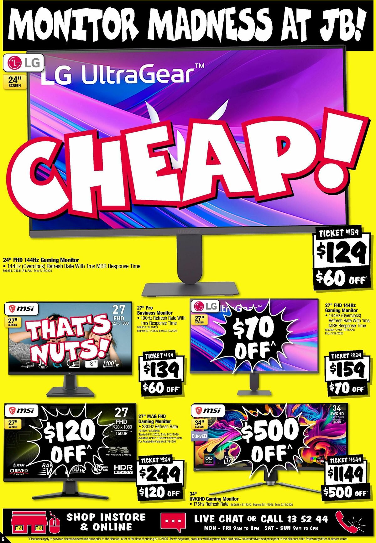 JB Hi-Fi Catalogues from 13 November
