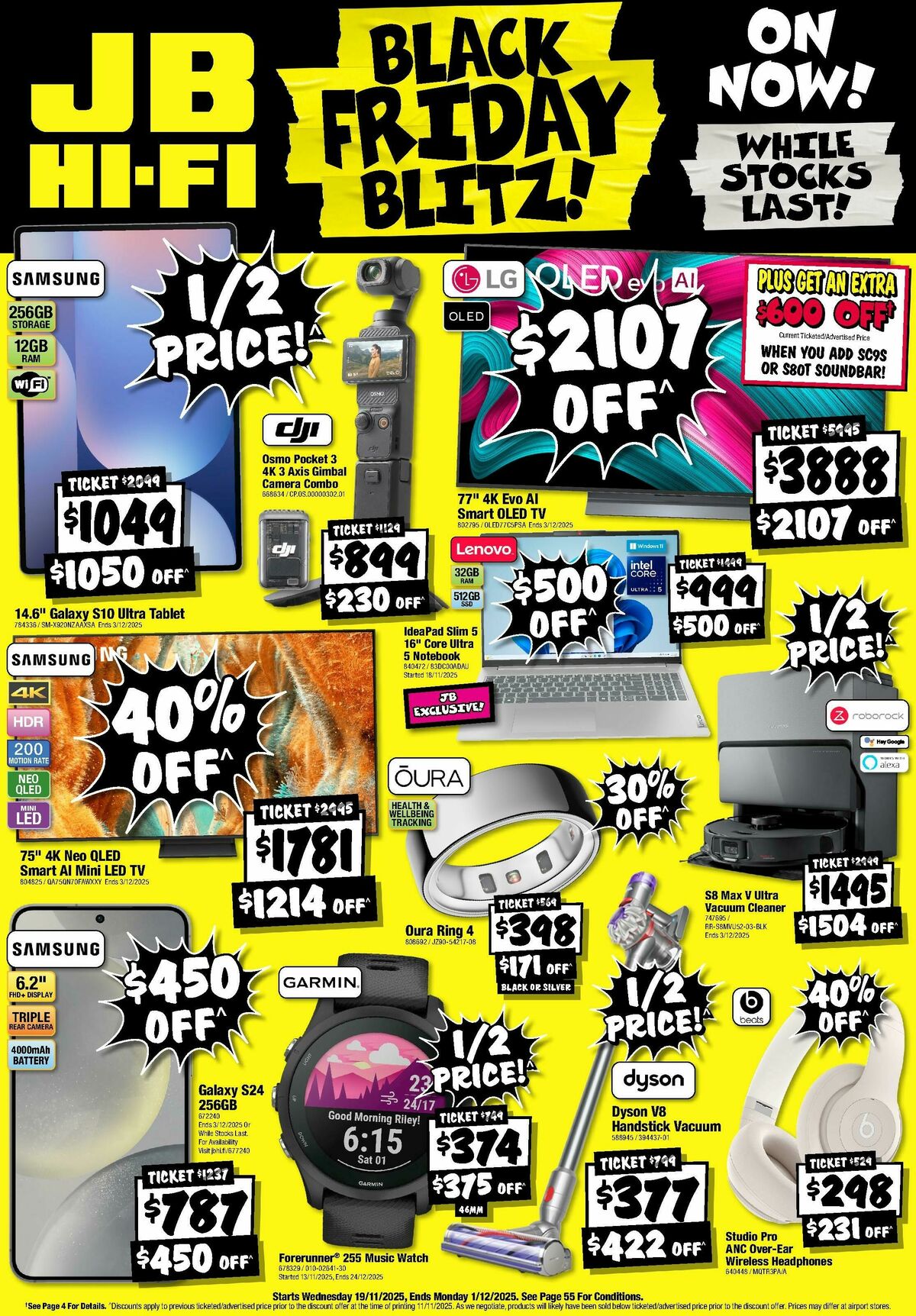 JB Hi-Fi Black Friday Catalogues from 19 November