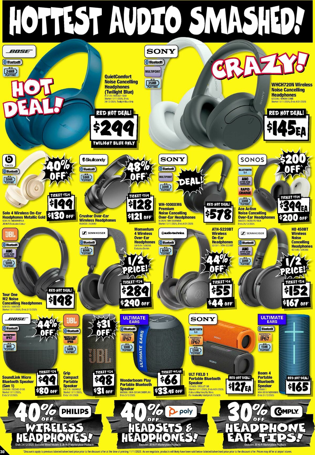 JB Hi-Fi Black Friday Catalogues from 19 November