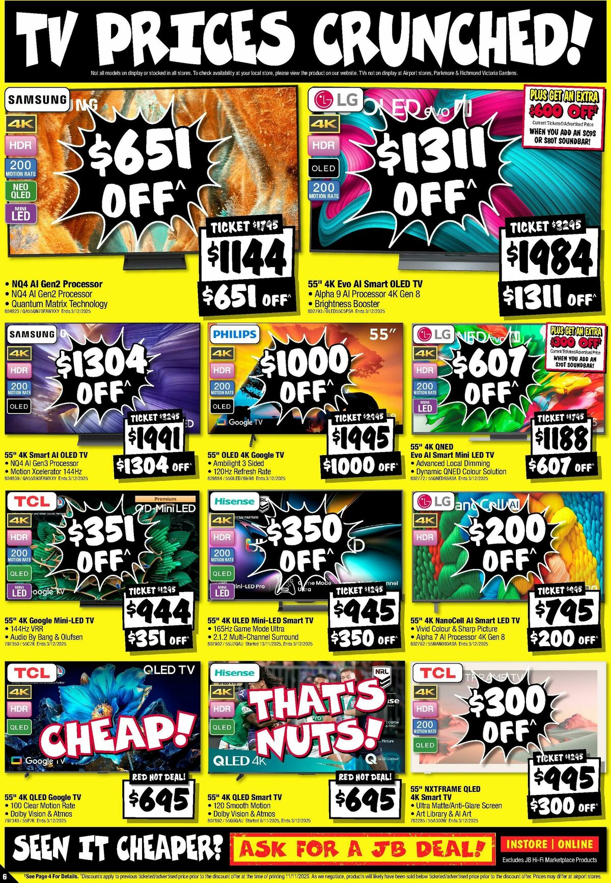 JB Hi-Fi Black Friday Catalogues from 19 November