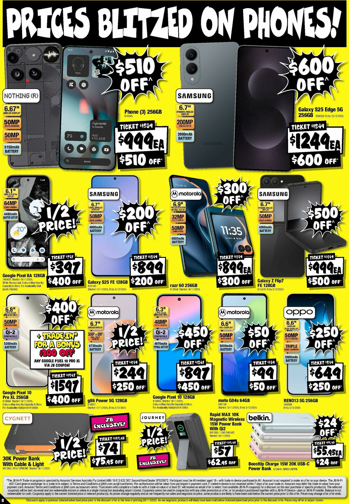 JB Hi-Fi Black Friday Blitz! Catalogues from 28 November