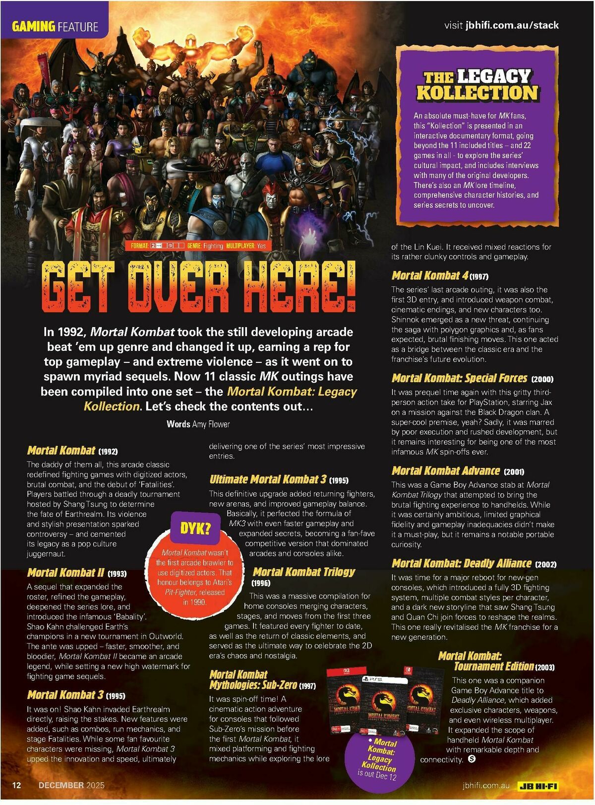 JB Hi-Fi Magazine December Catalogues from 1 December