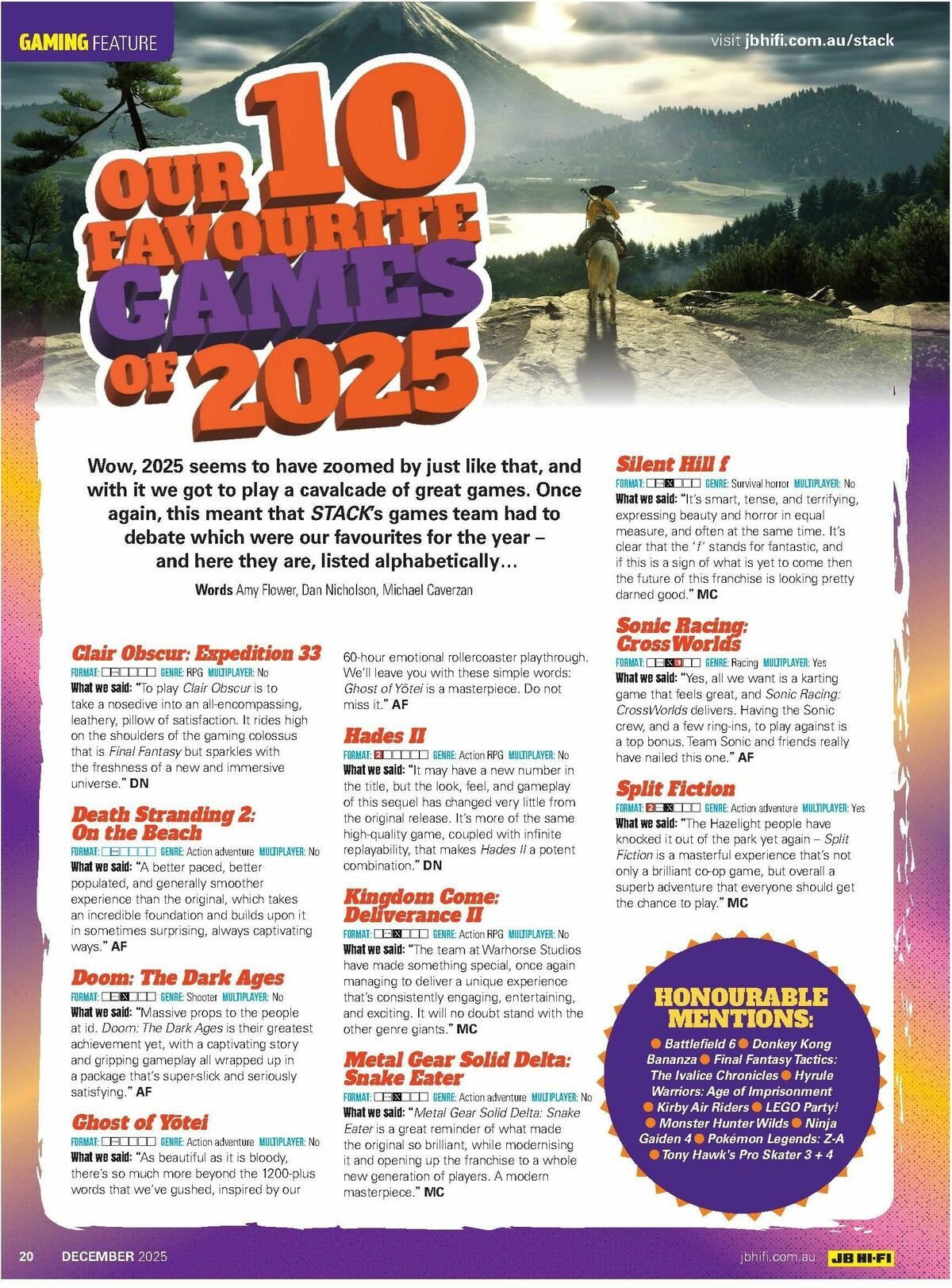 JB Hi-Fi Magazine December Catalogues from 1 December