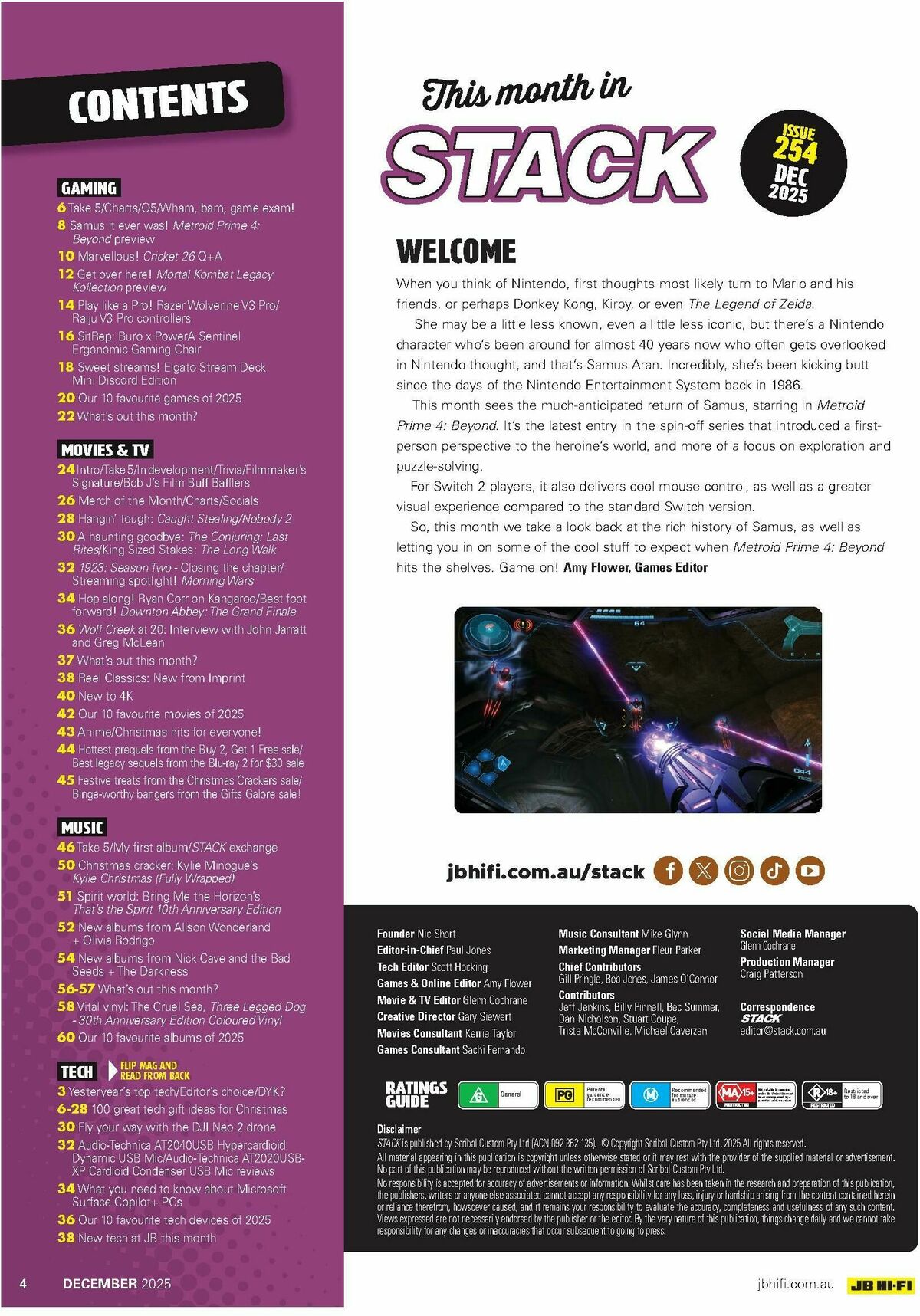 JB Hi-Fi Magazine December Catalogues from 1 December