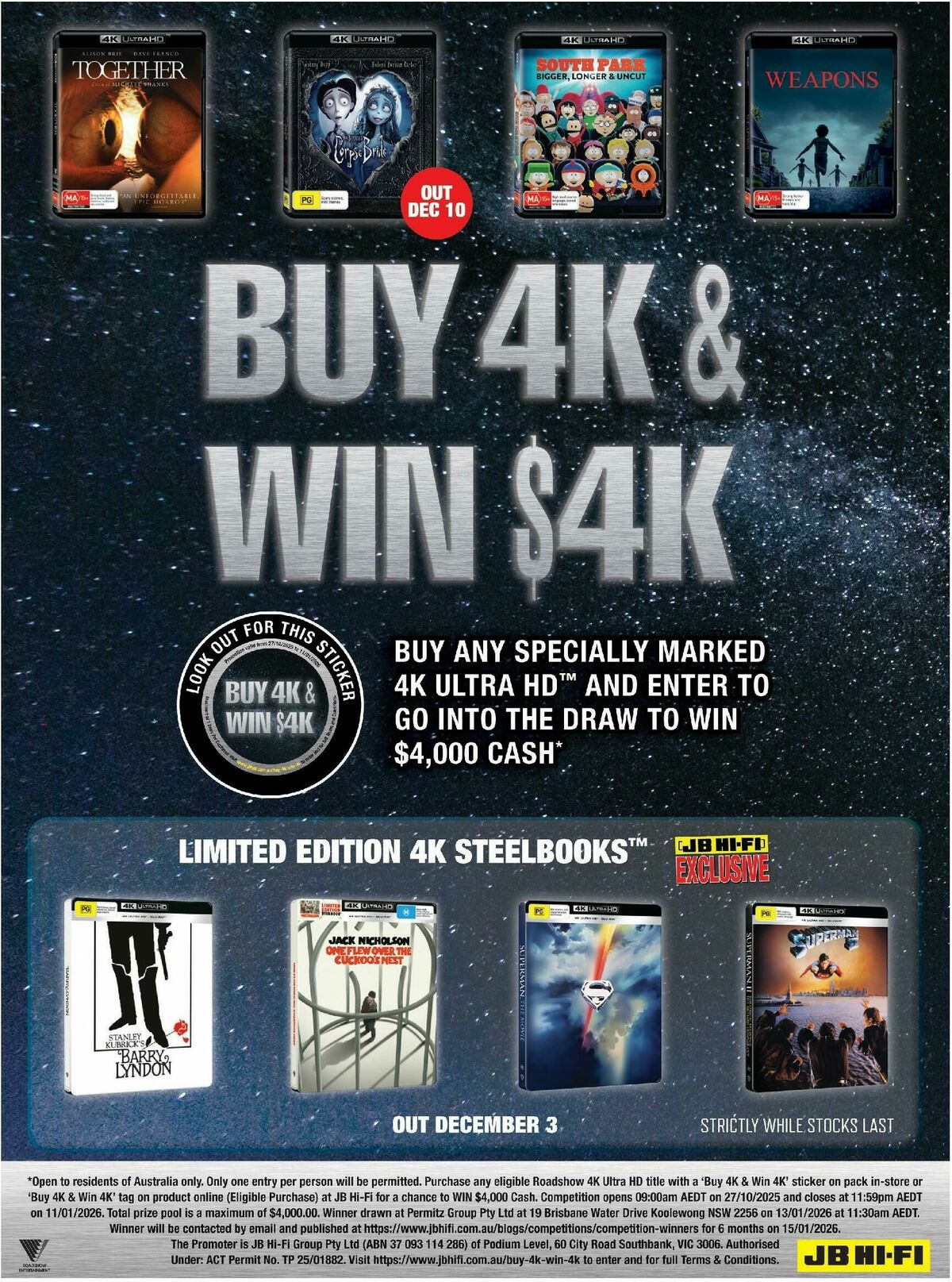 JB Hi-Fi Magazine December Catalogues from 1 December