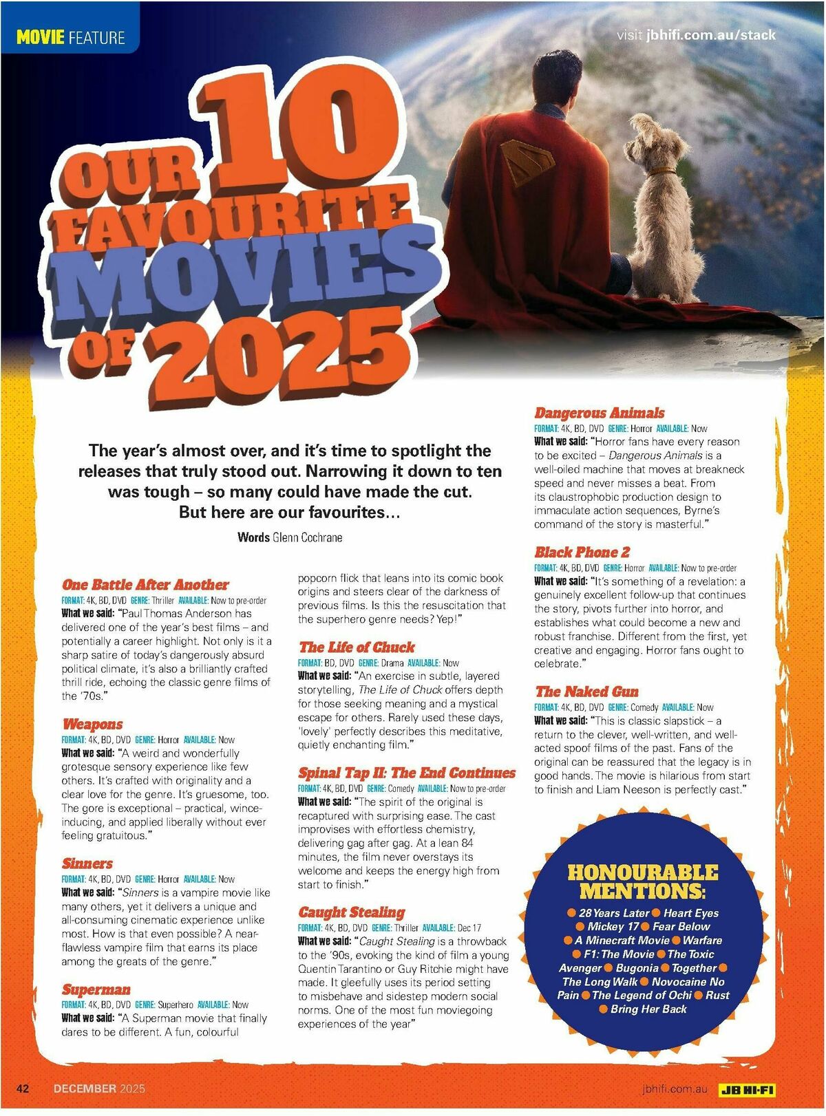 JB Hi-Fi Magazine December Catalogues from 1 December