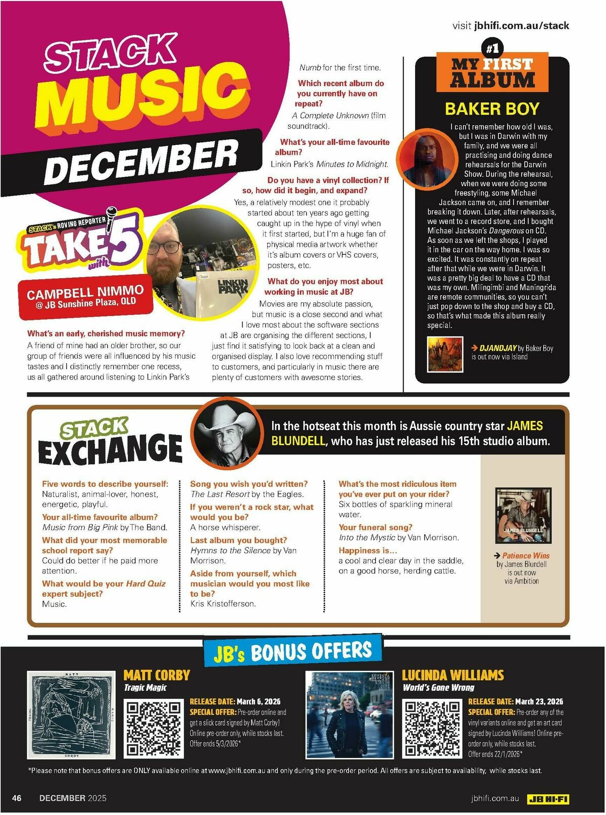 JB Hi-Fi Magazine December Catalogues from 1 December