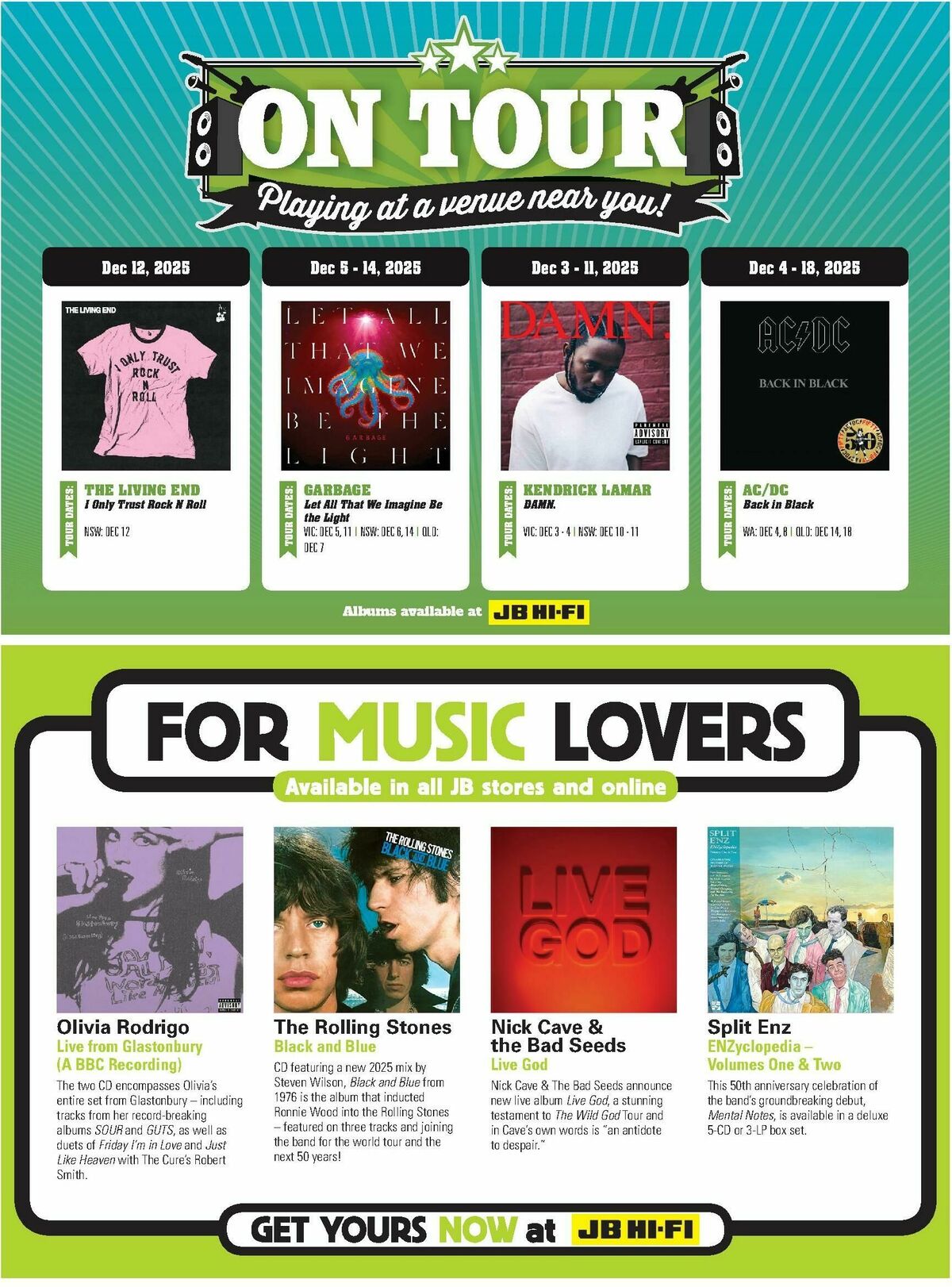 JB Hi-Fi Magazine December Catalogues from 1 December