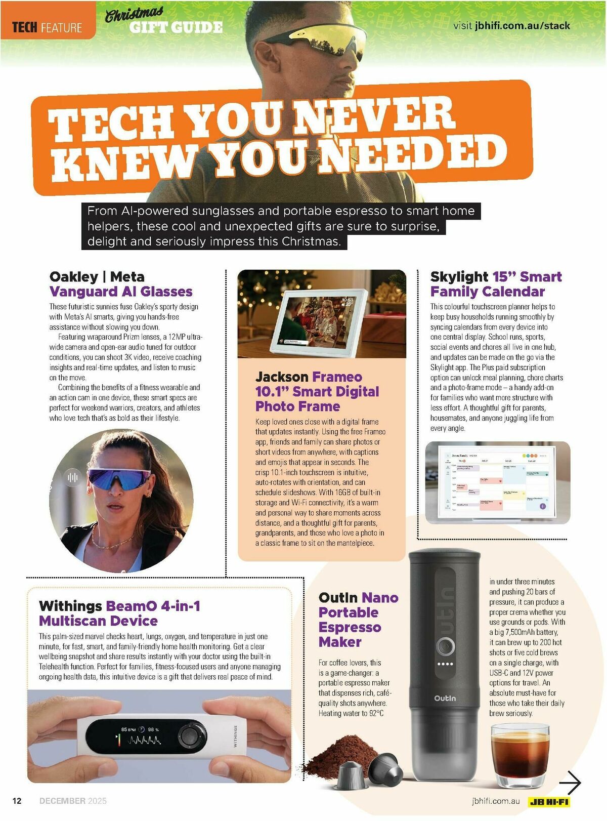 JB Hi-Fi Magazine December Catalogues from 1 December