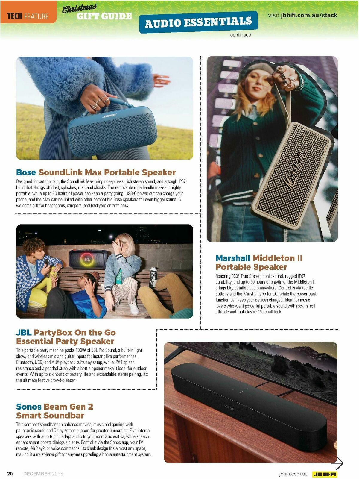 JB Hi-Fi Magazine December Catalogues from 1 December