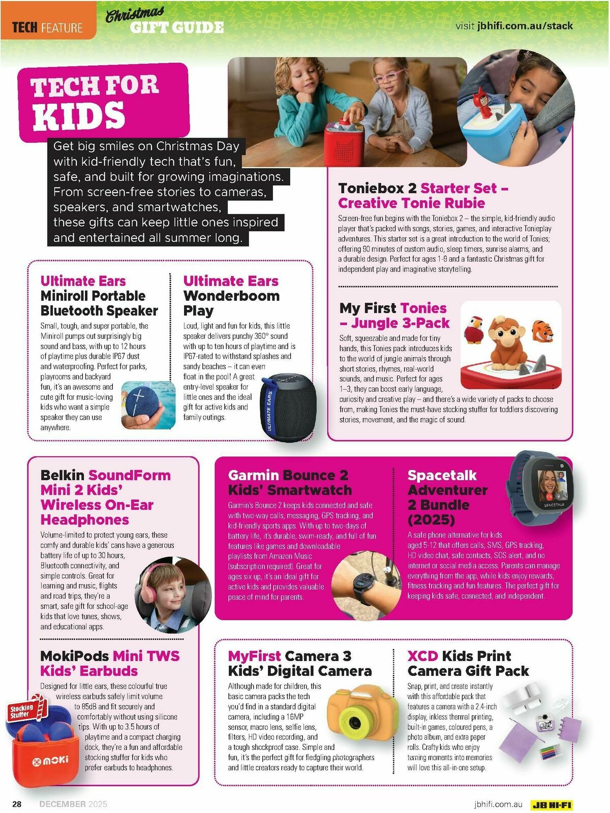 JB Hi-Fi Magazine December Catalogues from 1 December