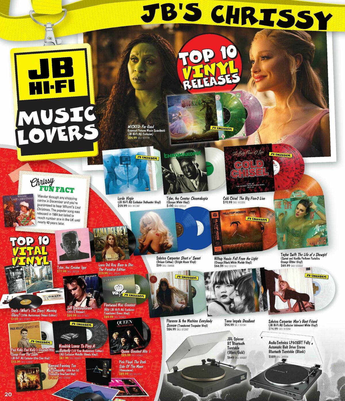 JB Hi-Fi Catalogues from 1 December