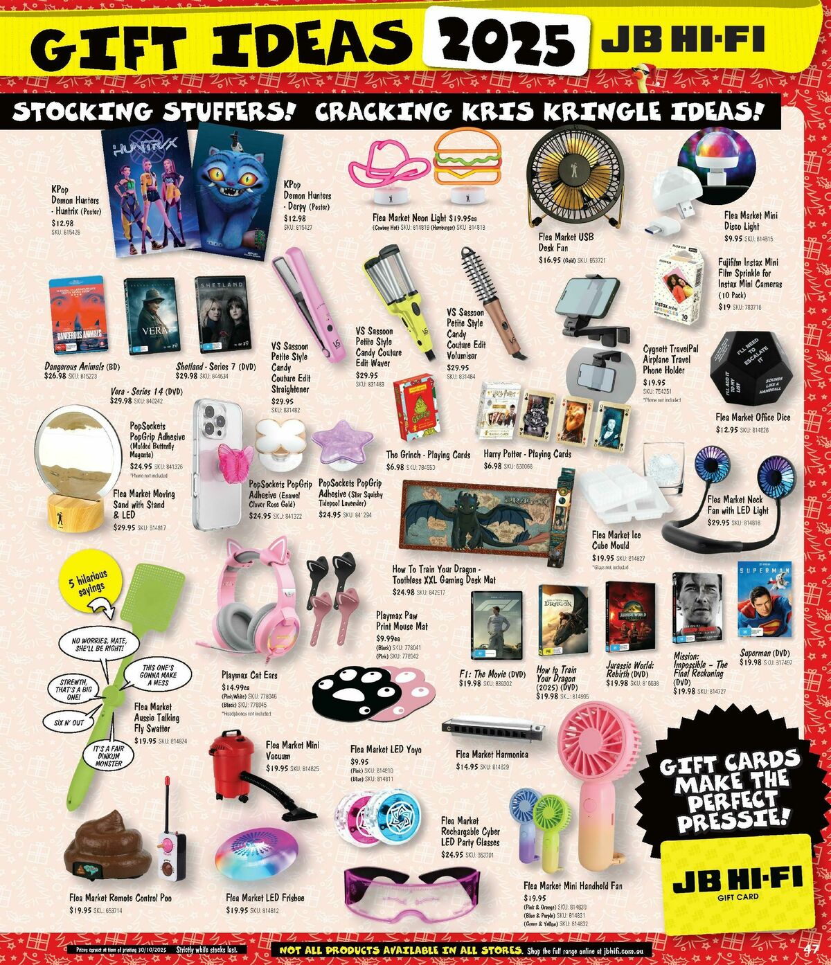 JB Hi-Fi Catalogues from 1 December
