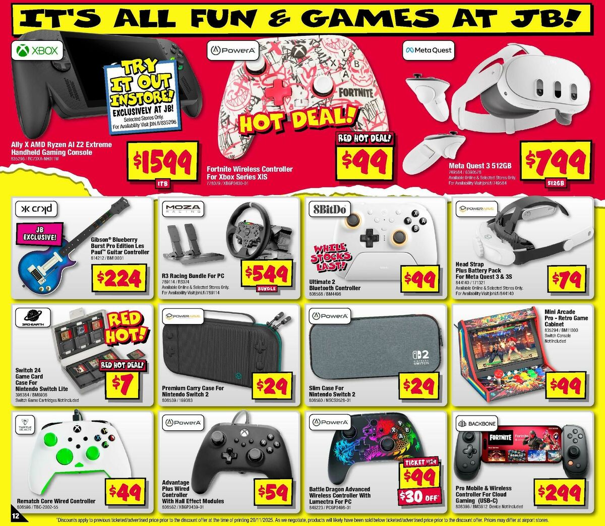 JB Hi-Fi Crackin' Xmas Deals! Catalogues from 4 December