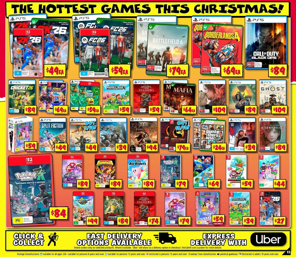 JB Hi-Fi Crackin' Xmas Deals! Catalogues from 4 December