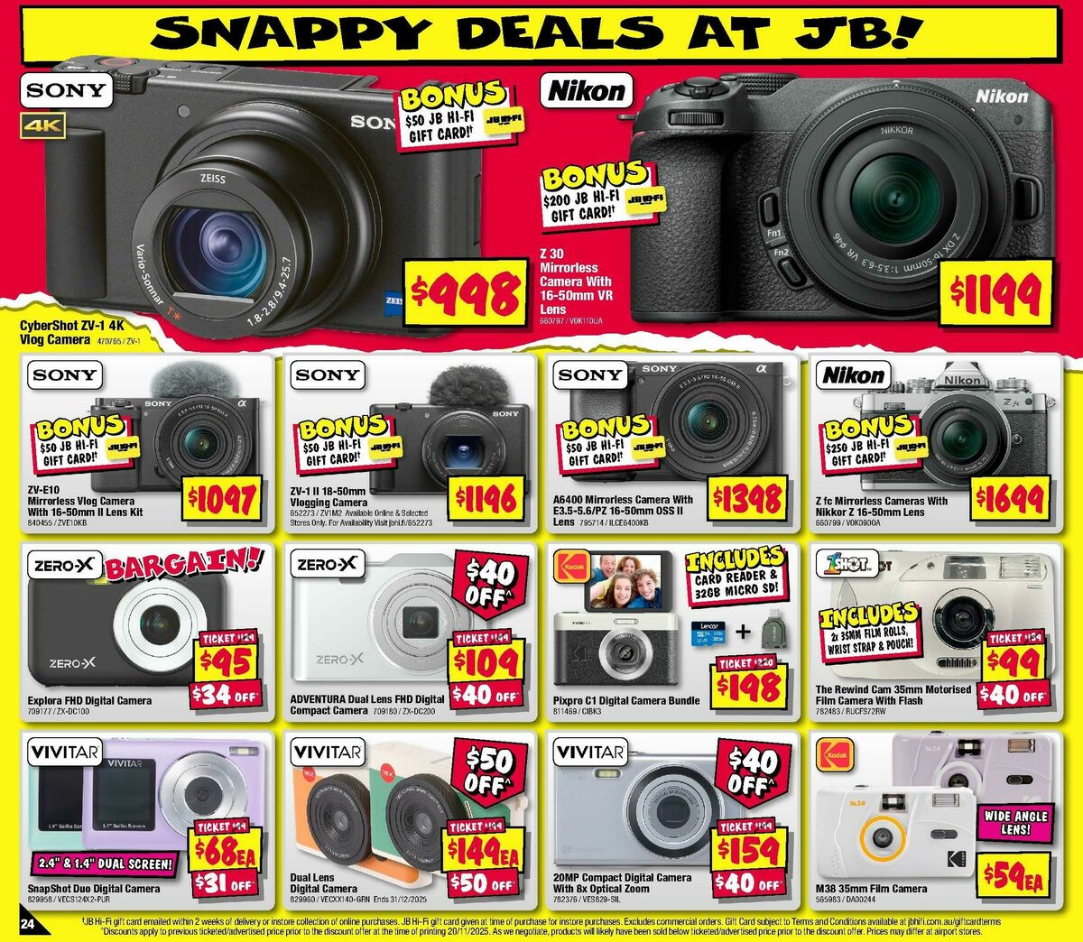 JB Hi-Fi Crackin' Xmas Deals! Catalogues from 4 December
