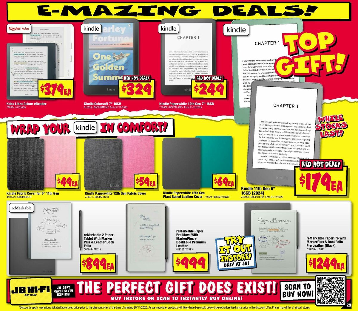 JB Hi-Fi Crackin' Xmas Deals! Catalogues from 4 December