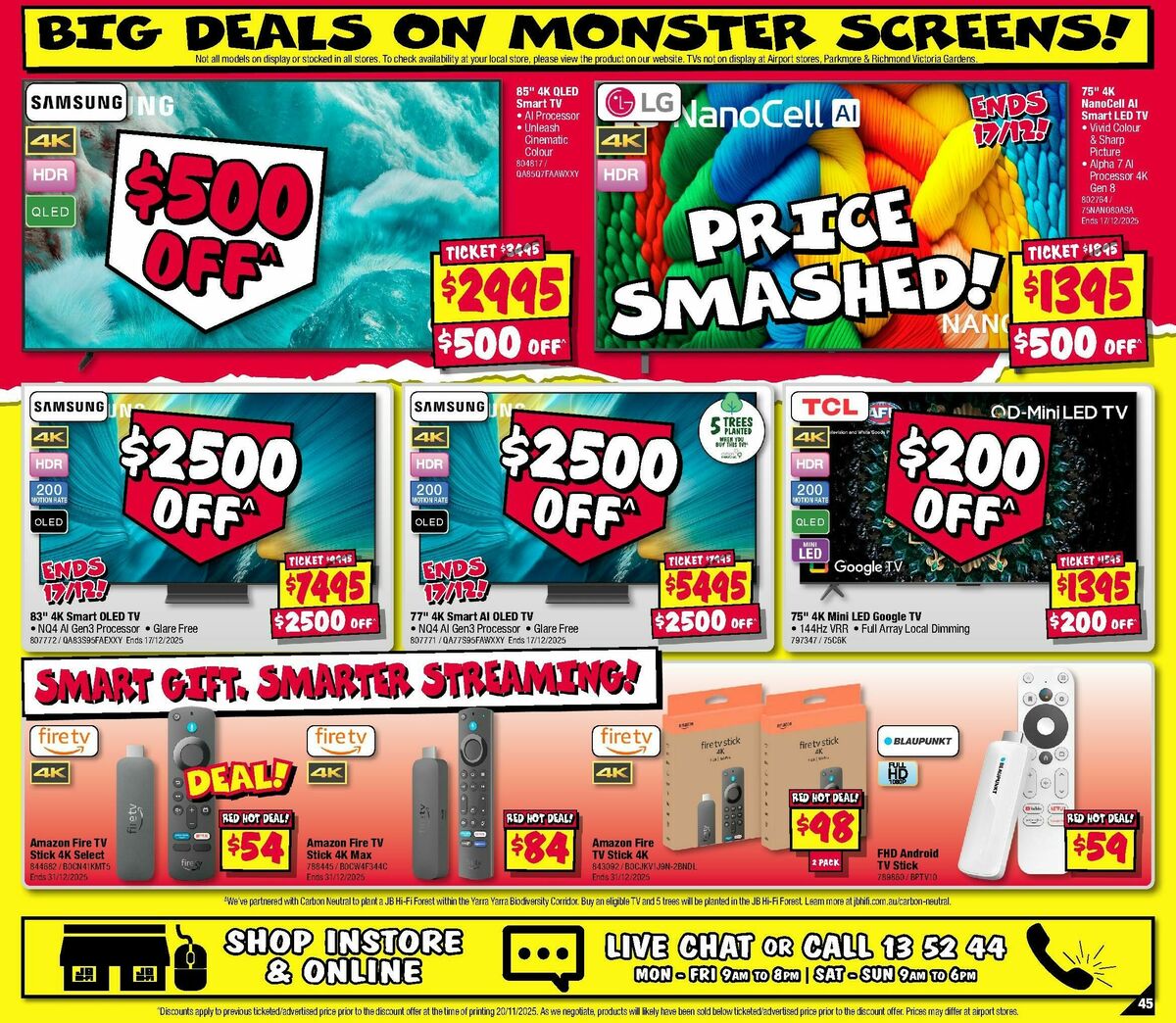 JB Hi-Fi Crackin' Xmas Deals! Catalogues from 4 December