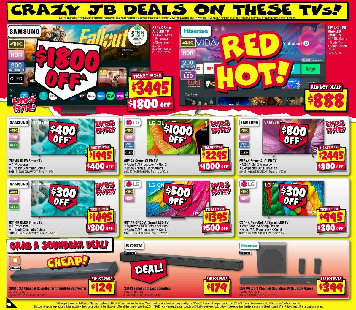 JB Hi-Fi Crackin' Xmas Deals! Catalogues from 4 December