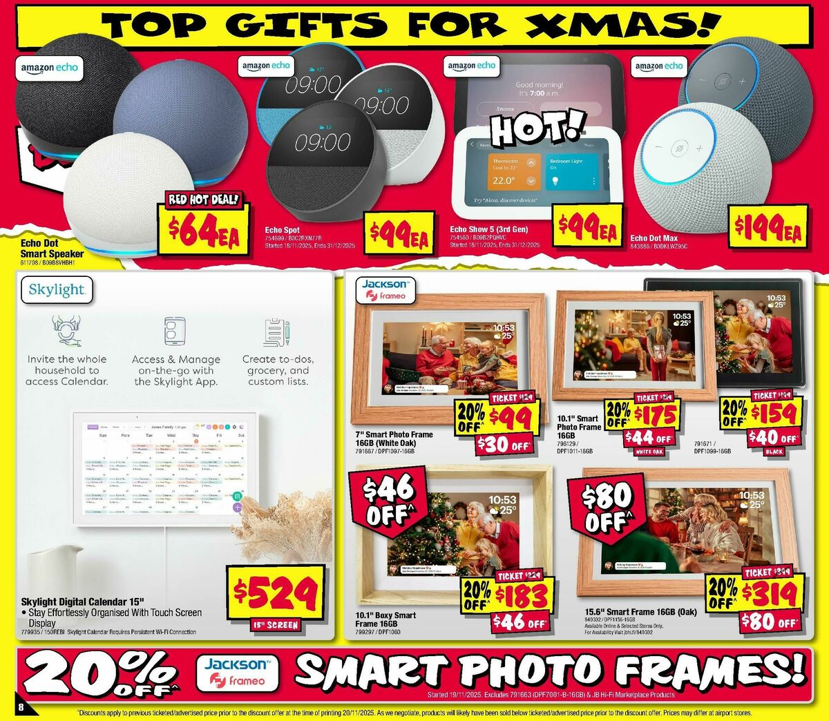 JB Hi-Fi Crackin' Xmas Deals! Catalogues from 4 December