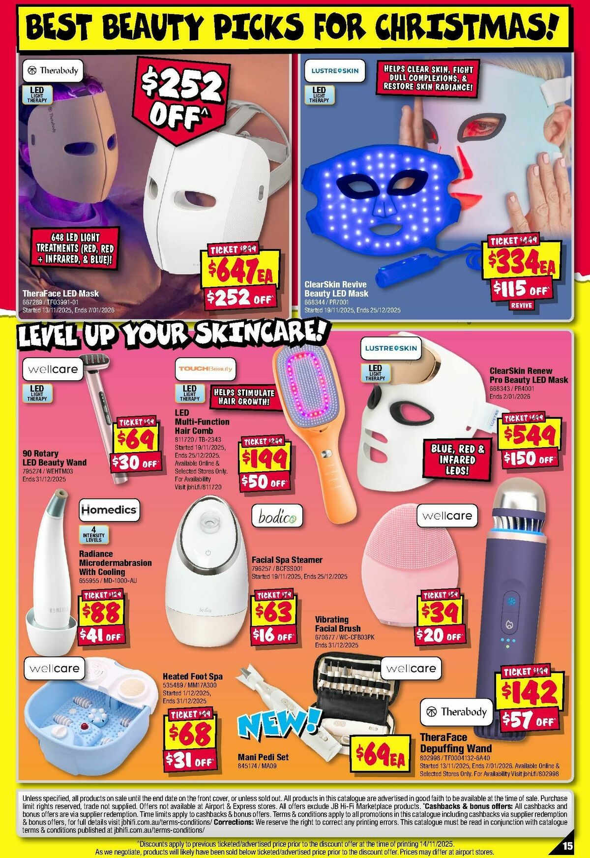 JB Hi-Fi Crackin' Xmas Deals! Fitness & Health Catalogues from 4 December