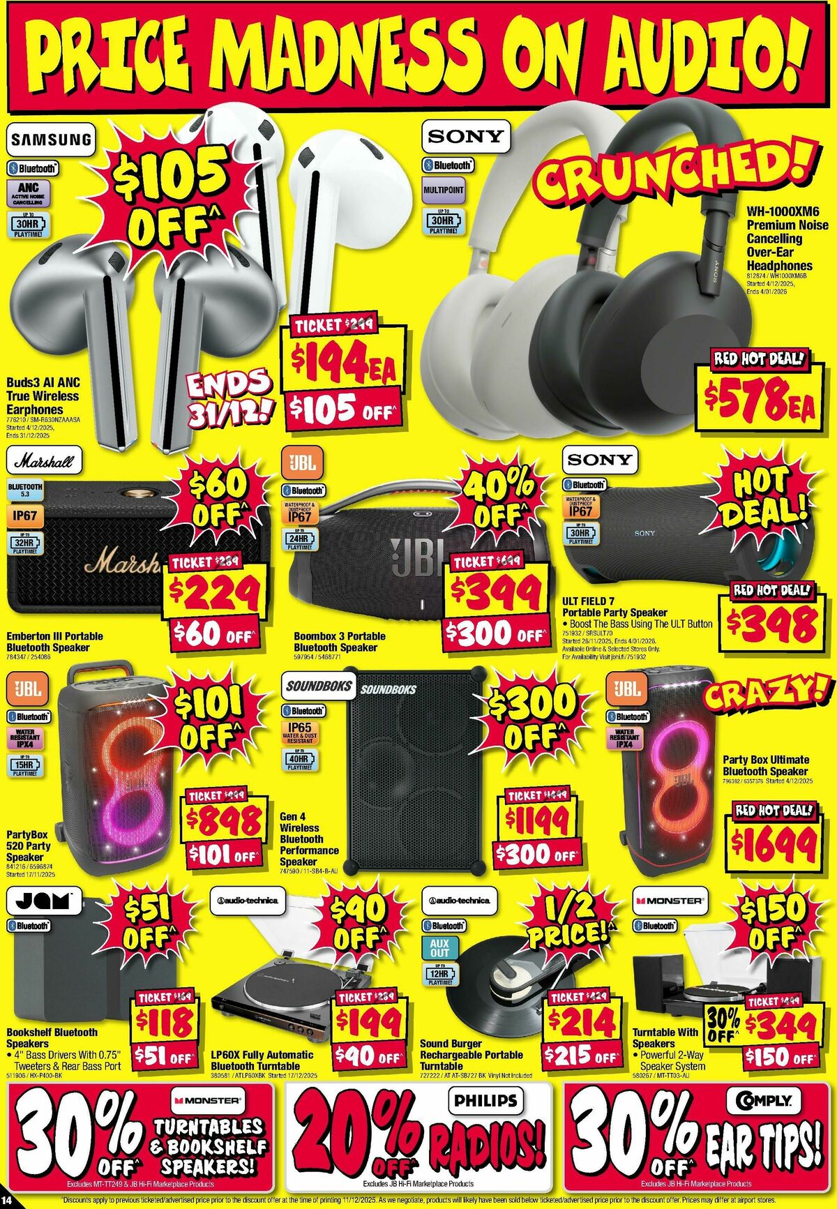 JB Hi-Fi Catalogues from 18 December