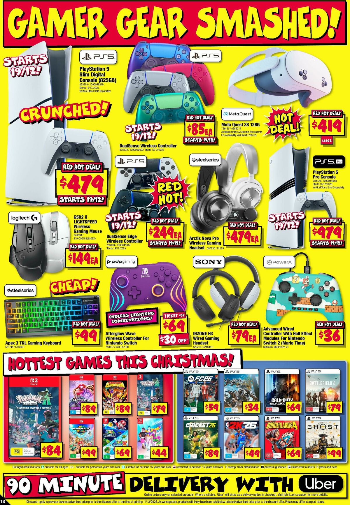 JB Hi-Fi Catalogues from 18 December
