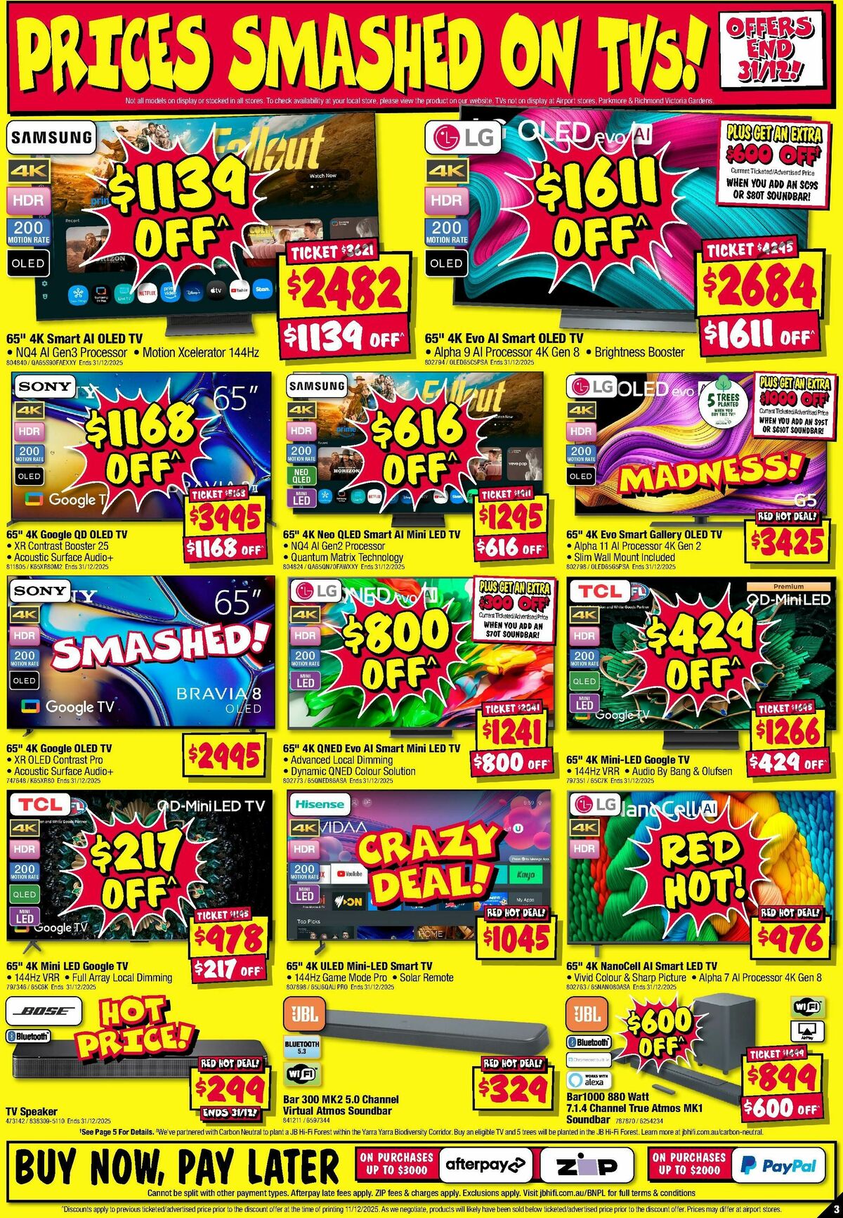 JB Hi-Fi Catalogues from 18 December