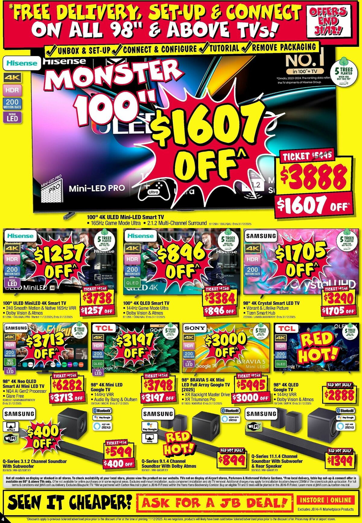 JB Hi-Fi Catalogues from 18 December