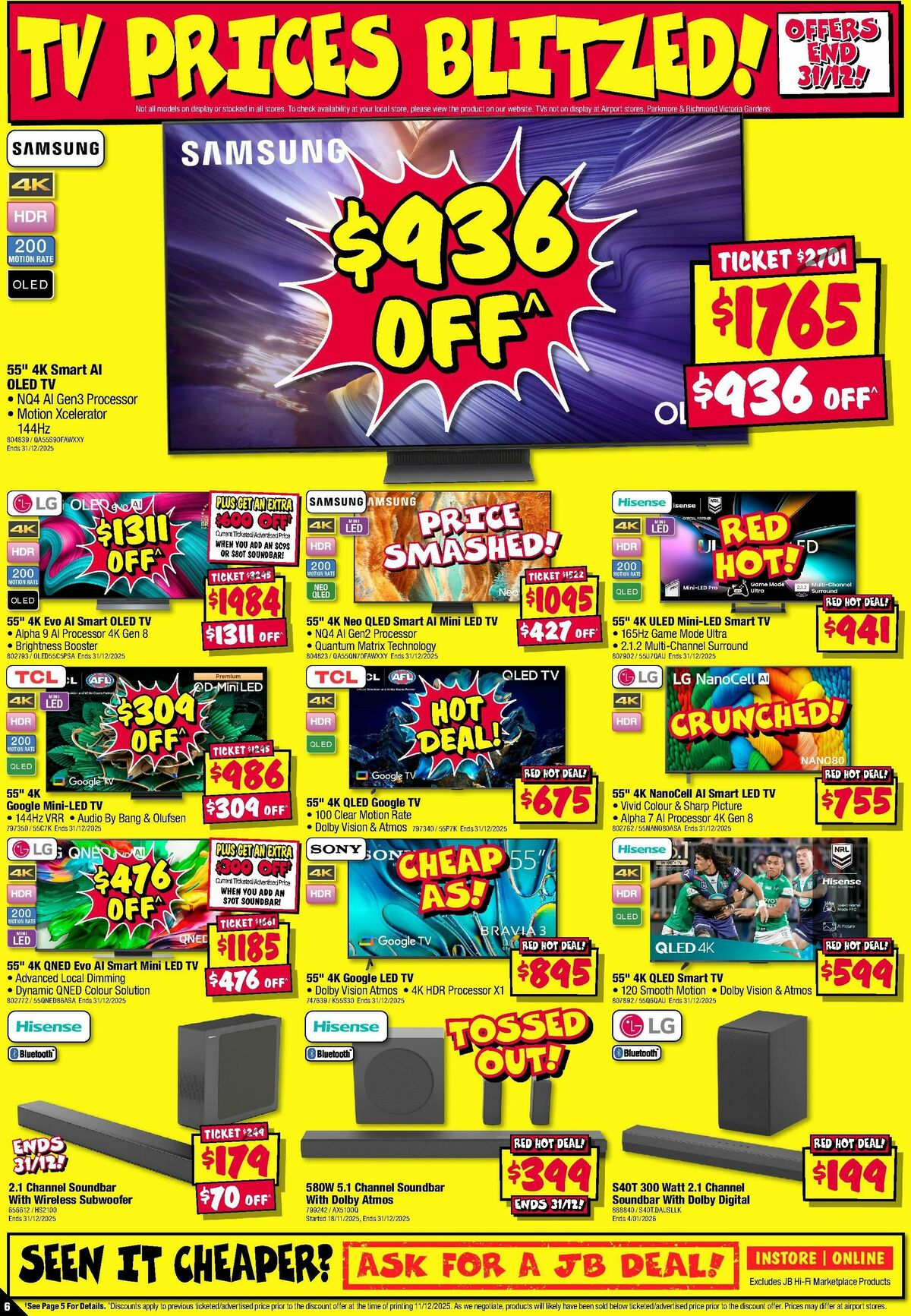 JB Hi-Fi Catalogues from 18 December