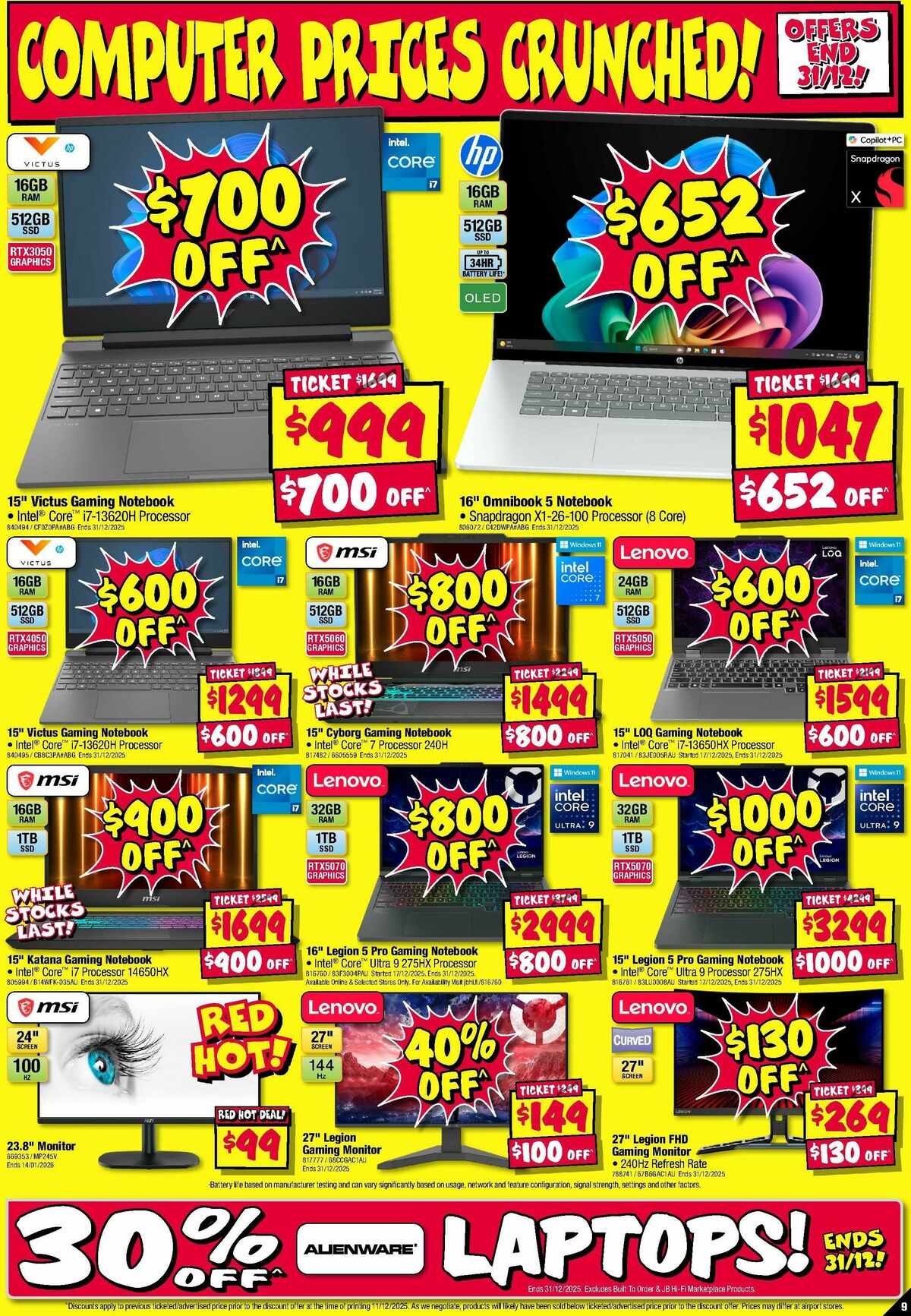 JB Hi-Fi Catalogues from 18 December
