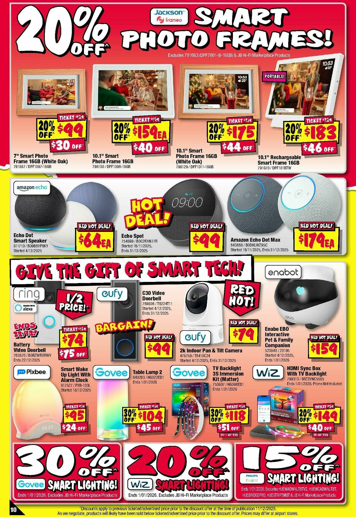 JB Hi-Fi Last Minute Xmas Gifts! Catalogues from 18 December