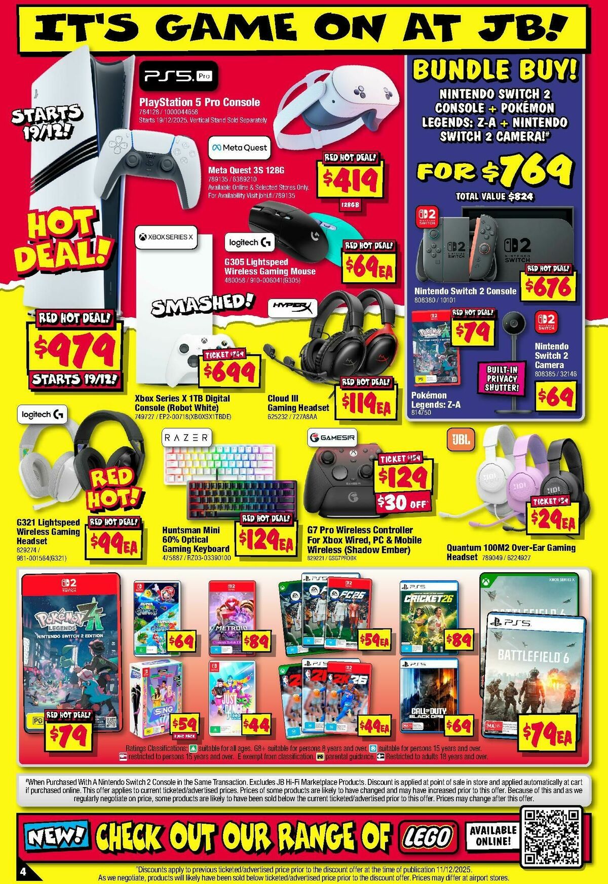 JB Hi-Fi Last Minute Xmas Gifts! Catalogues from 18 December