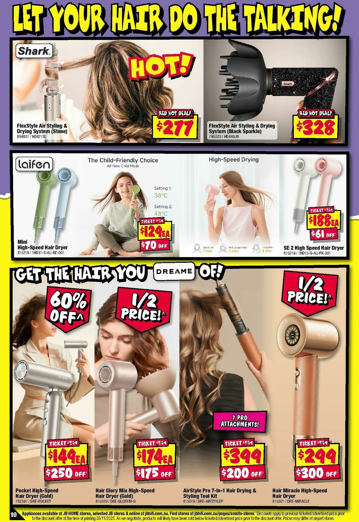 JB Hi-Fi Crackin' Xmas Gifts! Health, Wellness & Beauty Catalogues from 18 December