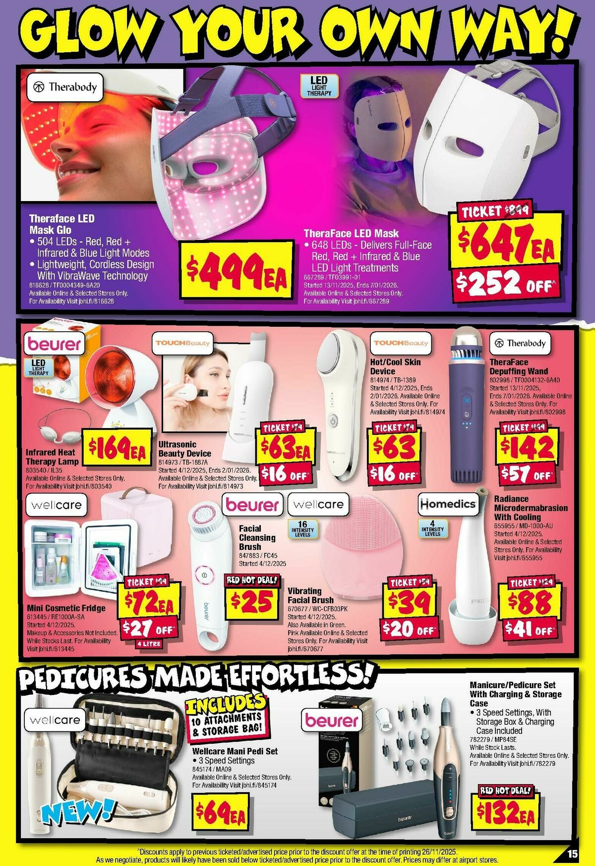 JB Hi-Fi Crackin' Xmas Gifts! Health, Wellness & Beauty Catalogues from 18 December