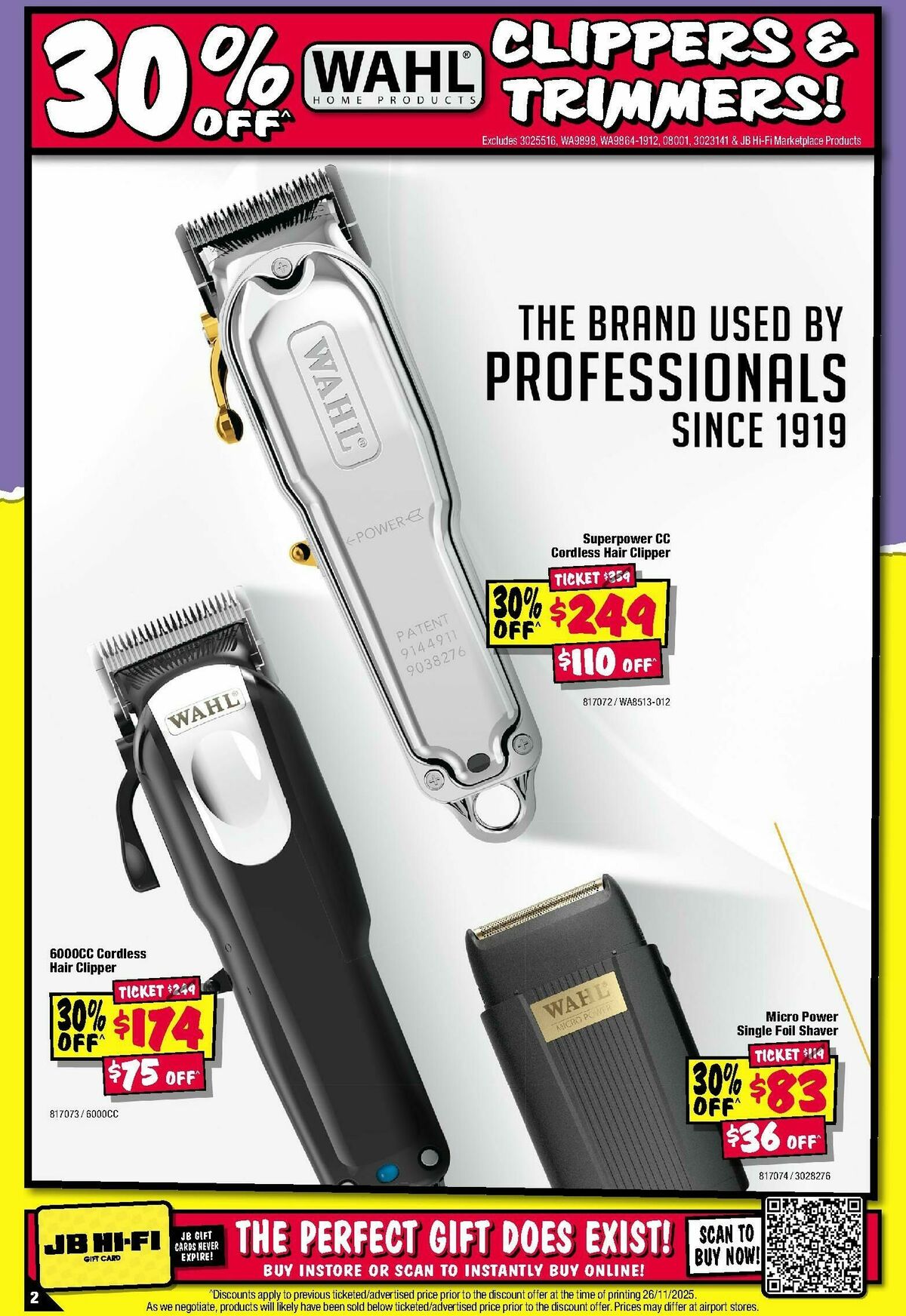 JB Hi-Fi Crackin' Xmas Gifts! Health, Wellness & Beauty Catalogues from 18 December