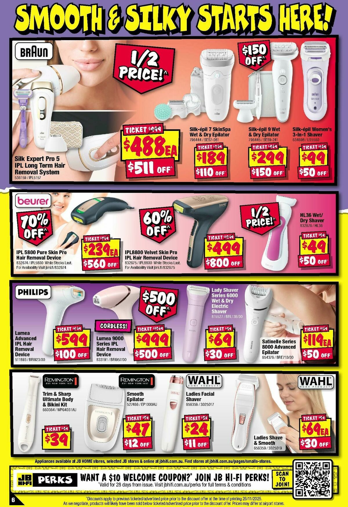 JB Hi-Fi Crackin' Xmas Gifts! Health, Wellness & Beauty Catalogues from 18 December