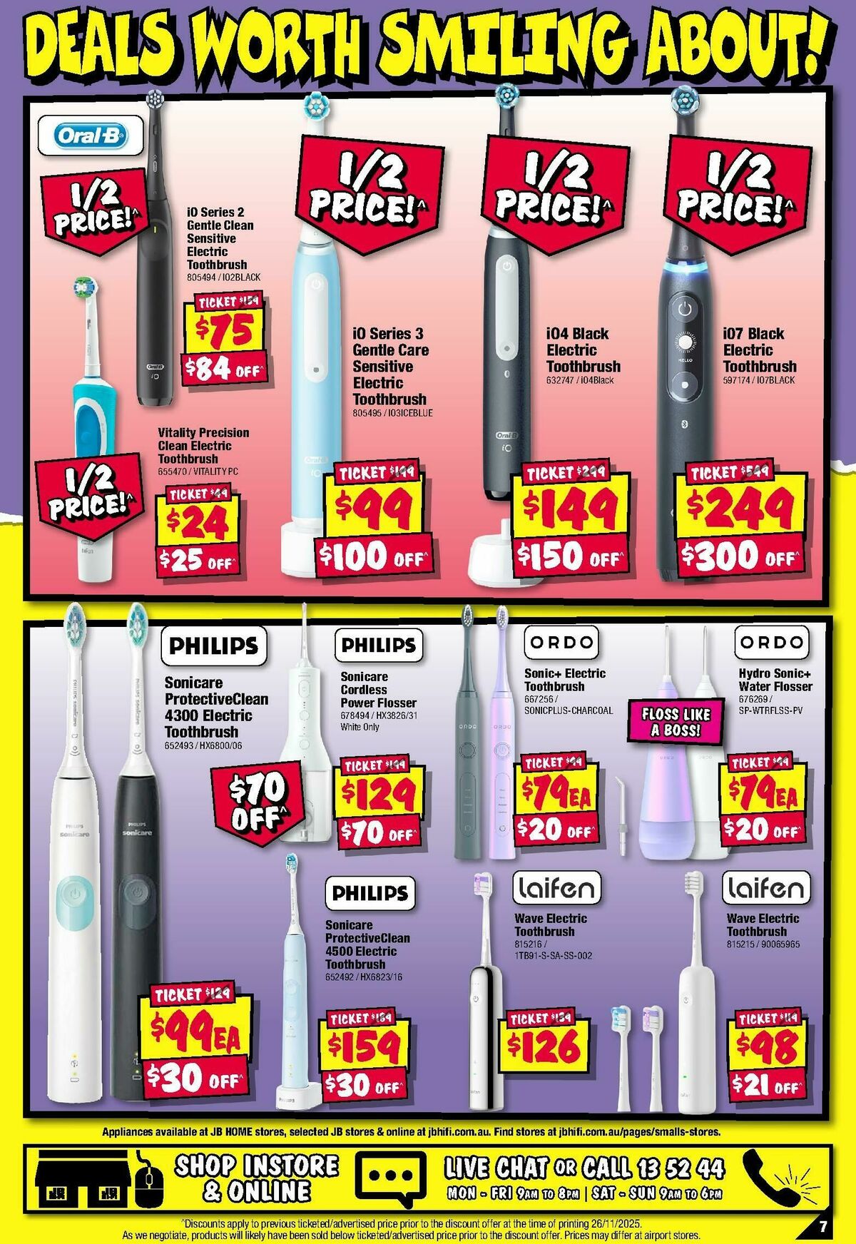 JB Hi-Fi Crackin' Xmas Gifts! Health, Wellness & Beauty Catalogues from 18 December