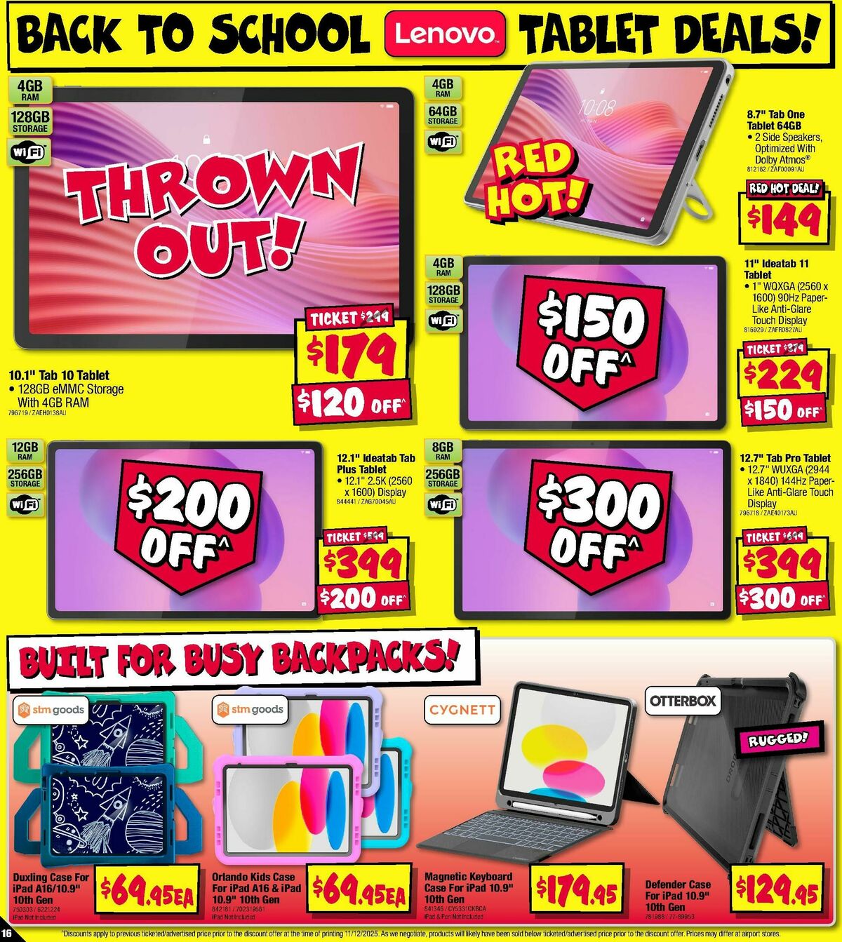 JB Hi-Fi School Time Sellout! Catalogues from 18 December