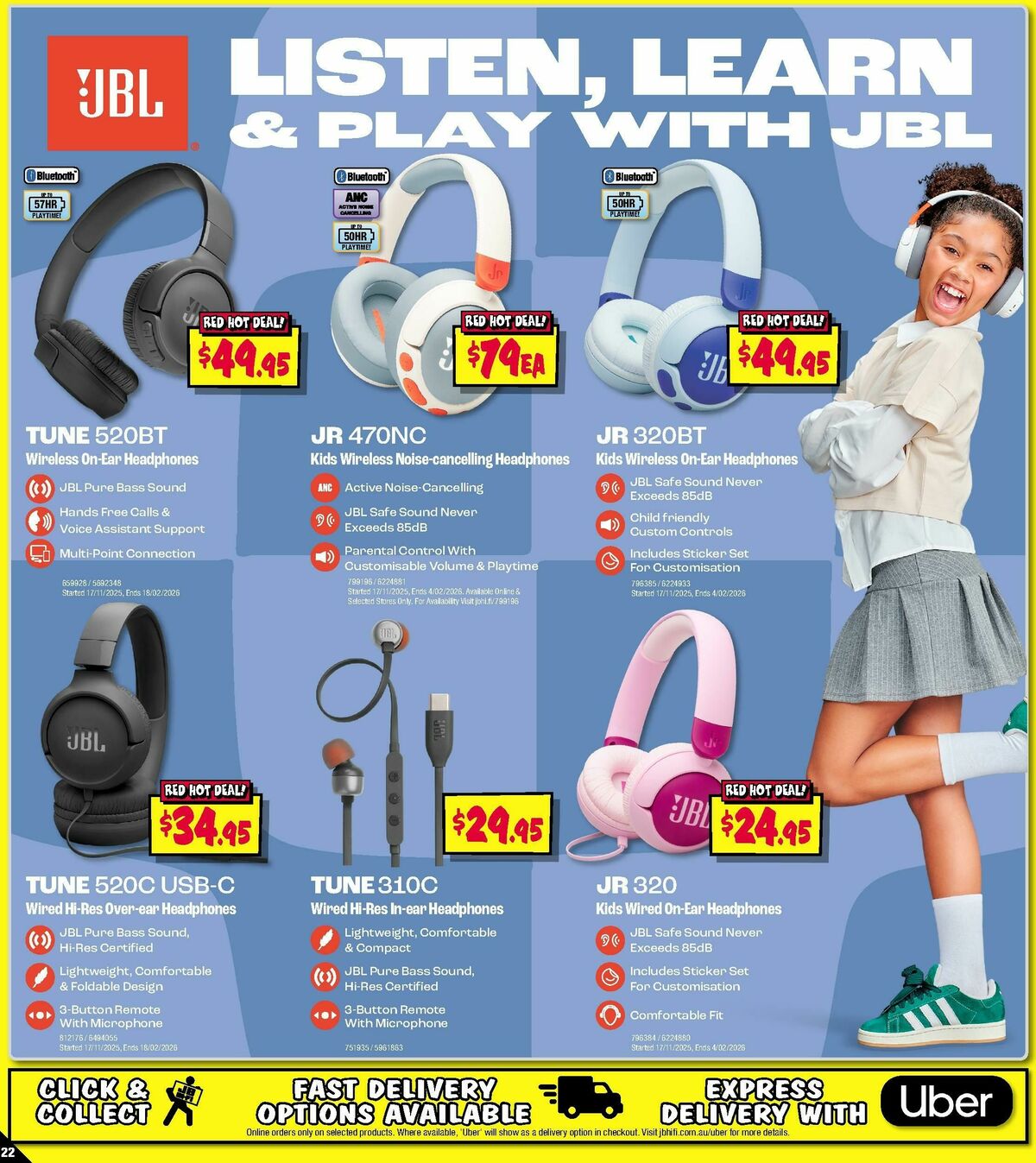 JB Hi-Fi School Time Sellout! Catalogues from 18 December