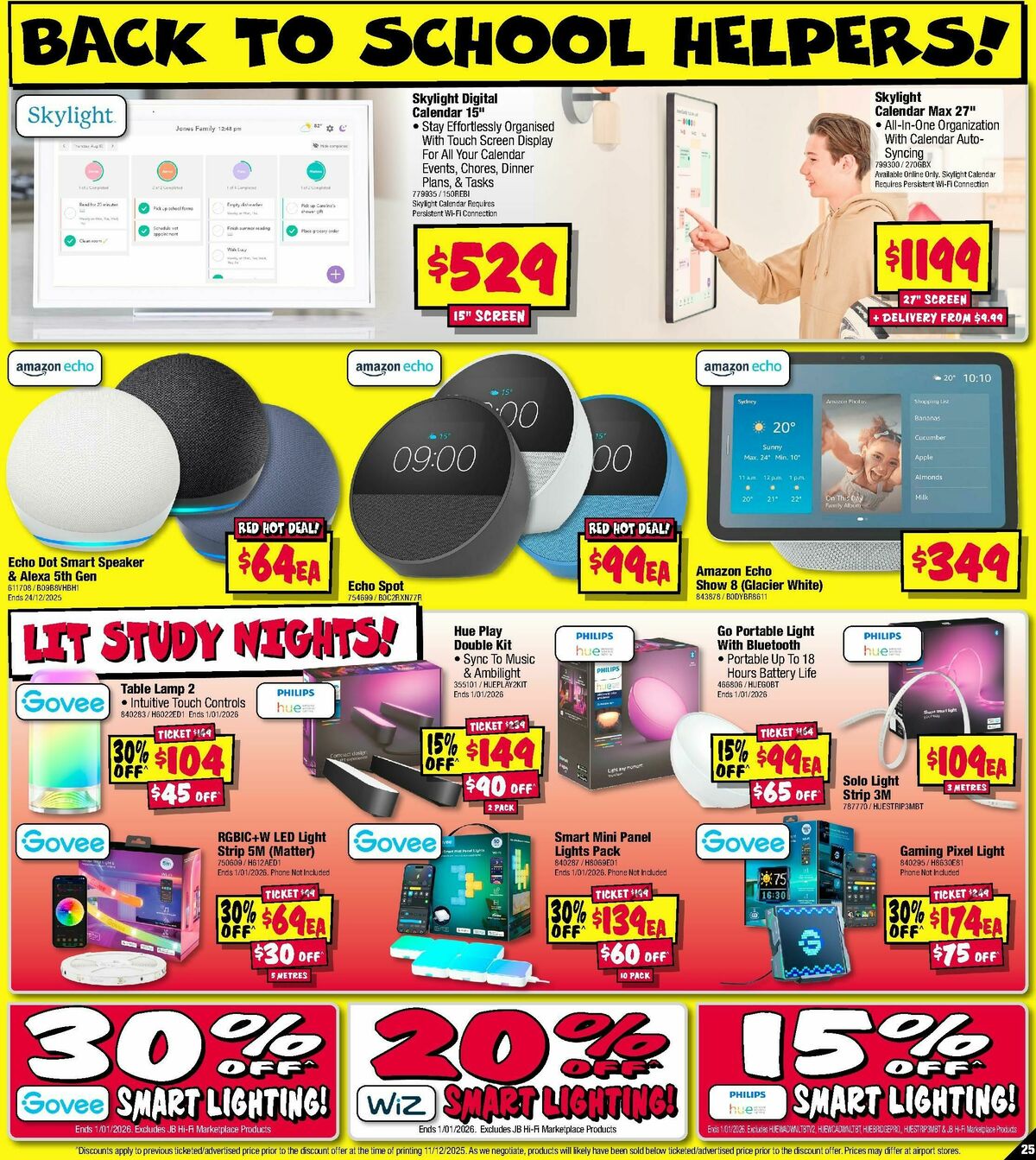 JB Hi-Fi School Time Sellout! Catalogues from 18 December