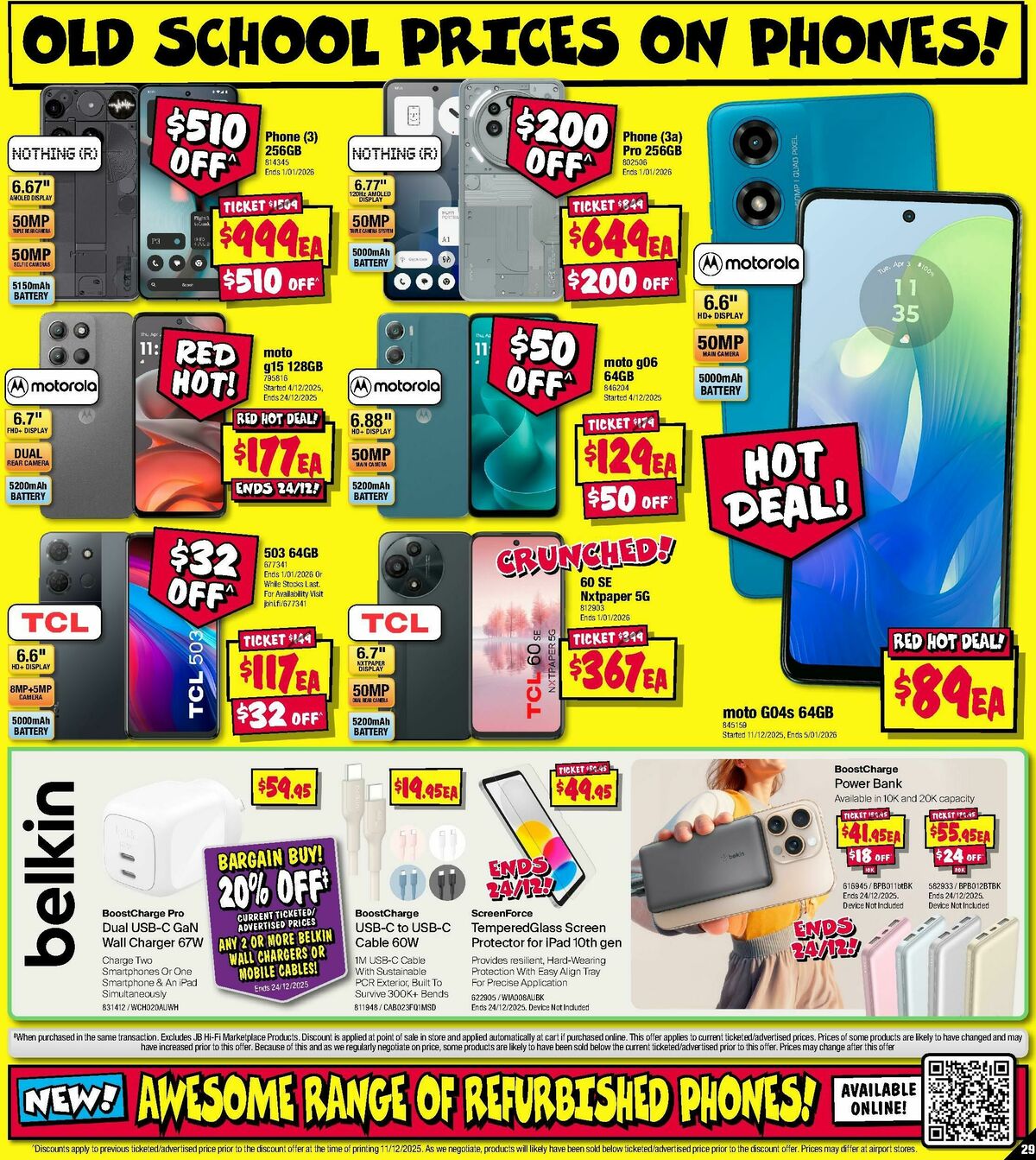 JB Hi-Fi School Time Sellout! Catalogues from 18 December