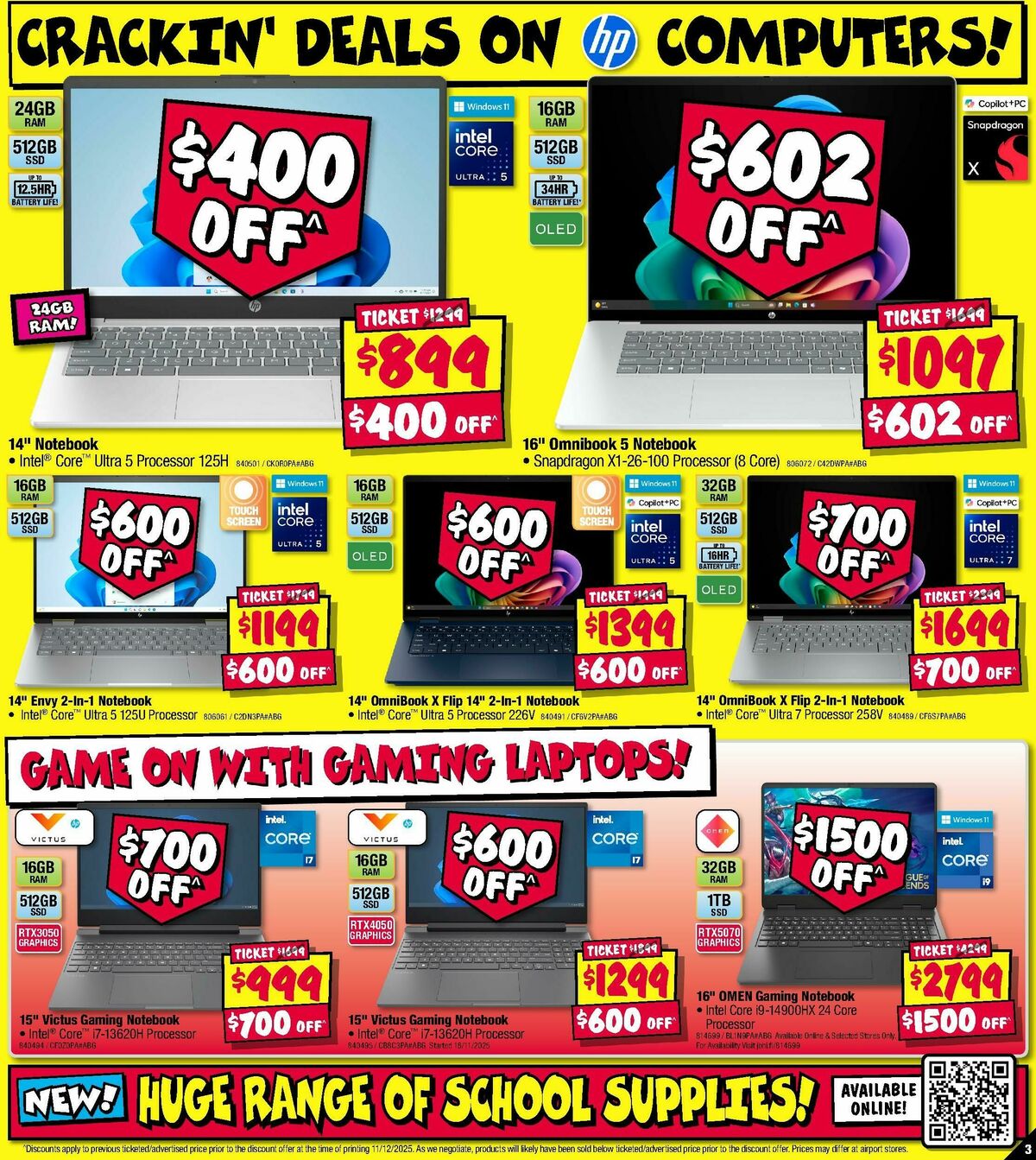 JB Hi-Fi School Time Sellout! Catalogues from 18 December