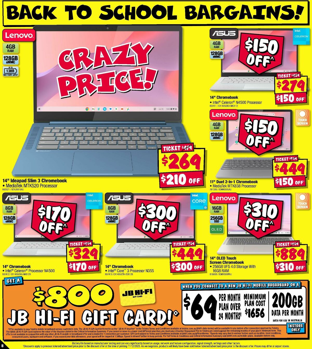 JB Hi-Fi School Time Sellout! Catalogues from 18 December