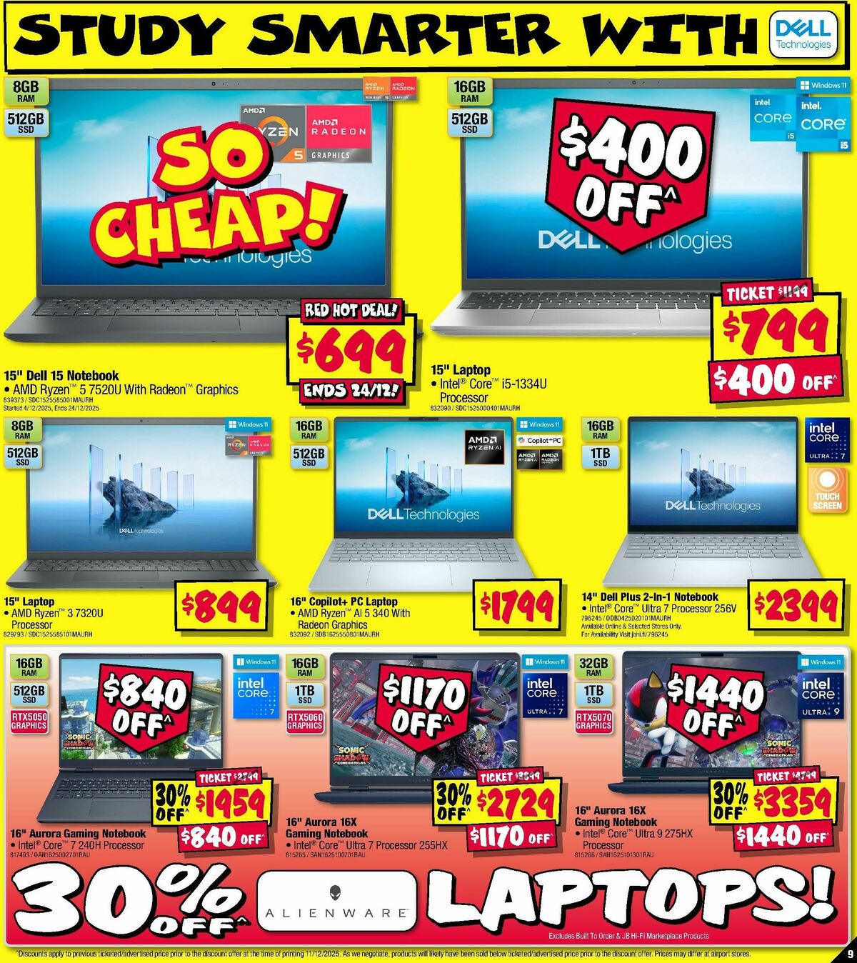 JB Hi-Fi School Time Sellout! Catalogues from 18 December